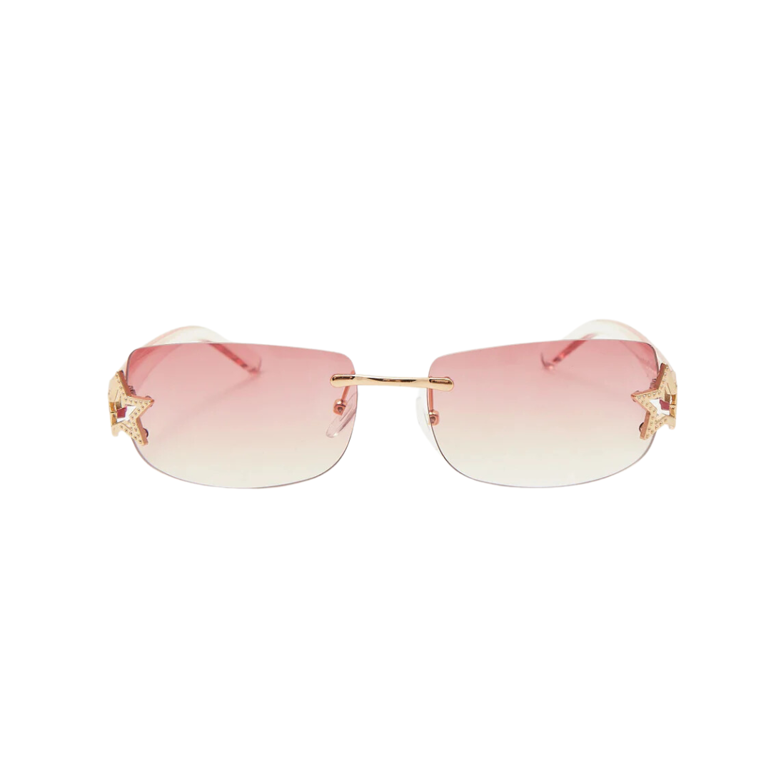 ALEXIS STAR SUNGLASSES PINK FOR TAYLOR SWIFT ERAS TOUR